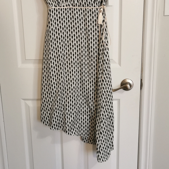 Joie Bethwyn Asymmetrical Hem Wrap Dress - Picture 6 of 6